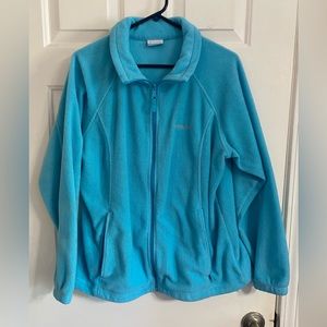 Columbia fleece jacket 1X